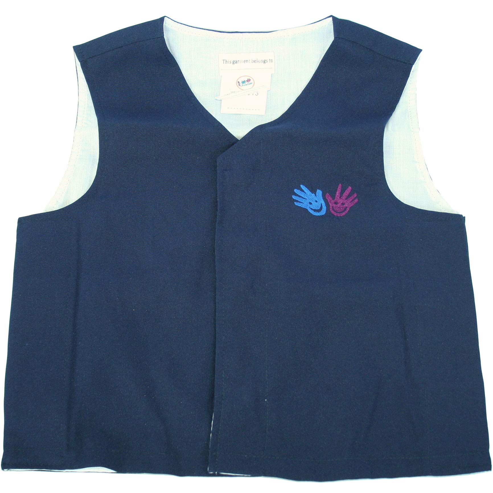 Fun and Function's Blue Weighted Vest for Children Medium Helps Kids