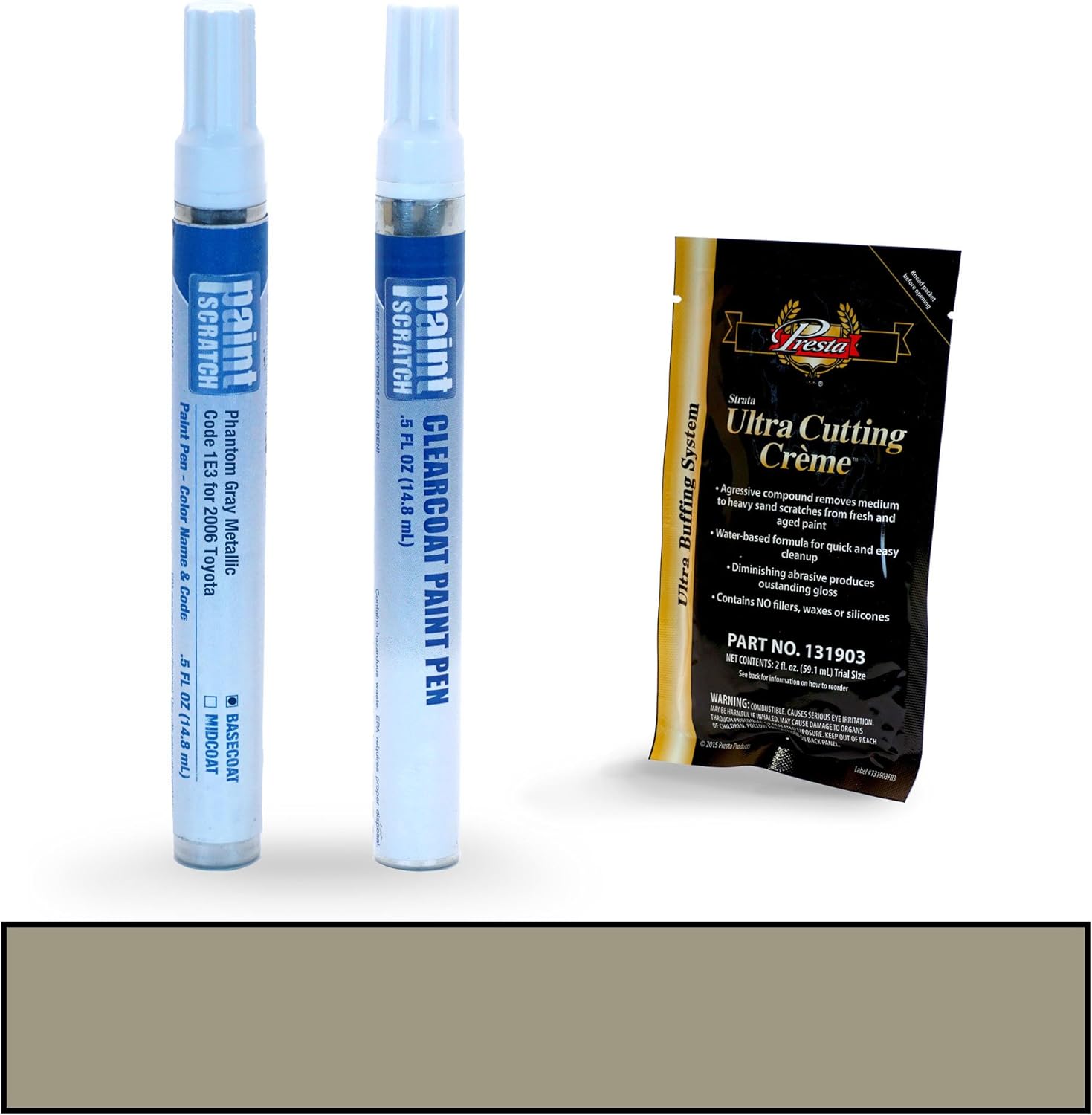 PAINTSCRATCH Phantom Gray Metallic 1E3 for 2006 Toyota