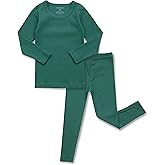 AVAUMA Baby Boys Girls Pajama Set Kids Toddler Snug fit Basic Cotton Sleepwear pjs for Daily