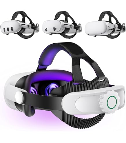 Zybervr Head Strap for Meta Quest 3S/Quest 3 Comfort Elite Strap