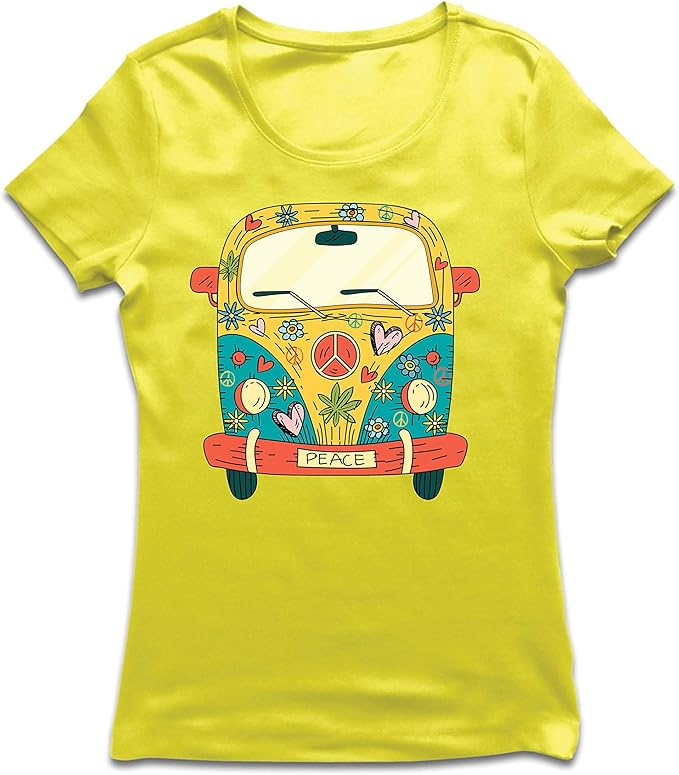 camiseta hippie