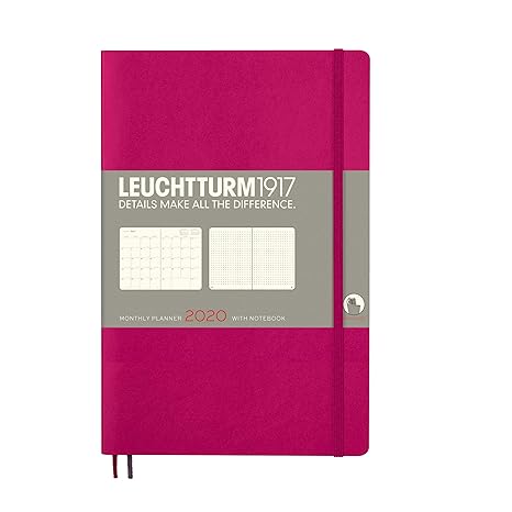 Amazon.com : Leuchtturm1917 Monthly Planner with Notebook ...