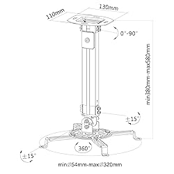 VIVO Universal Extending Ceiling Projector