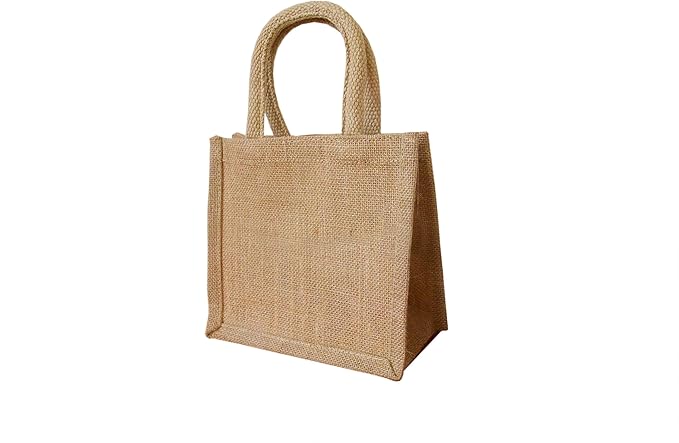 Small hessian tote bags Clearance