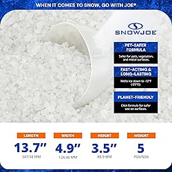 Snow Joe Pet-Friendly Deicer Premium Ice Melt for