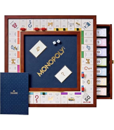 Amazon.com: Monopoly The Heirloom Edition - Money & Asset Board