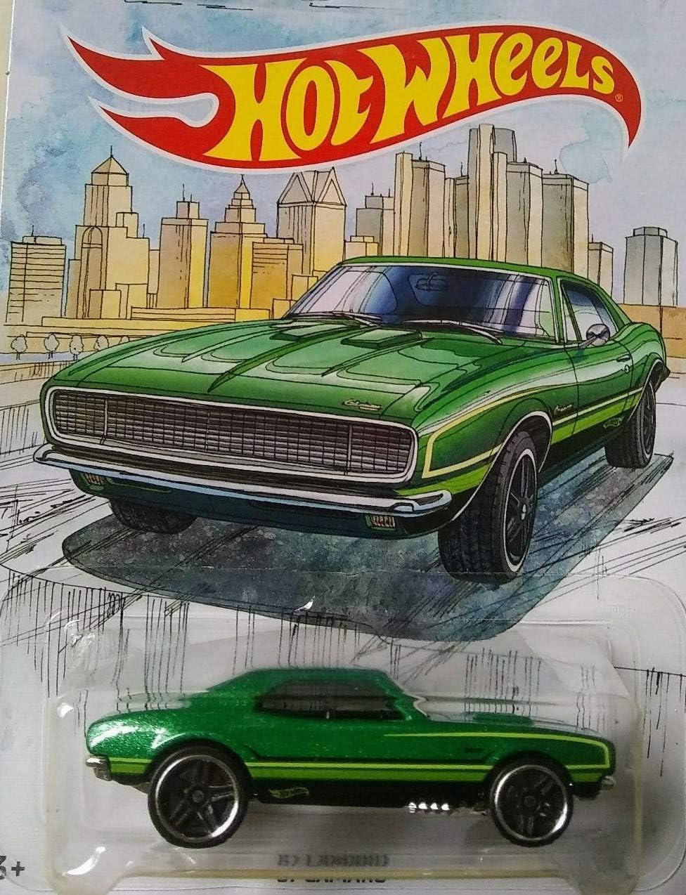 hot wheels green camaro