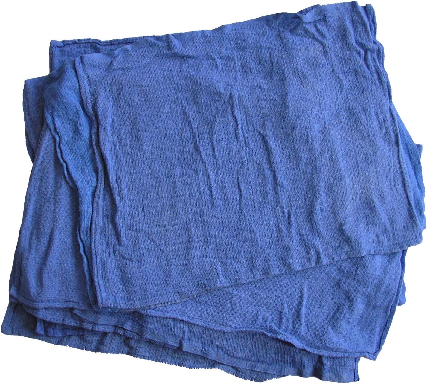 HITECH Blue Surgical Huck Towels Reclaimed, 10 lb Box