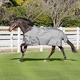 Equinavia Arktis Regular Neck Turnout Sheet - Carbon Gray - 78 in