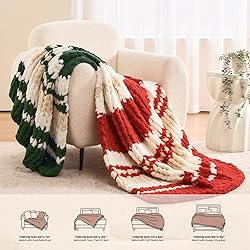 L'AGRATY Chunky Knit Blanket