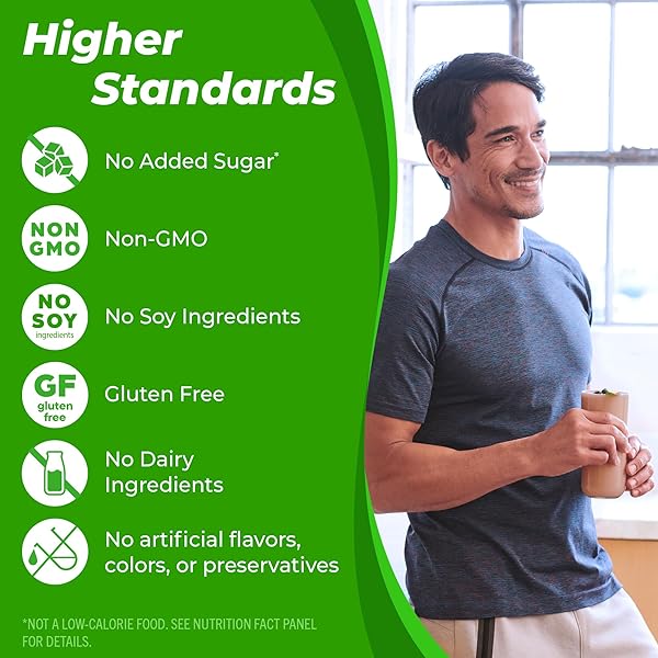 ORGAIN ORGANIC VEGAN PROTEIN POWDER, VANILLA BEAN – 21G PLANT PROTEIN, 6G PREBIOTIC FIBER, NO LACTOSE INGREDIENTS, NO ADDED SUGAR, NON-GMO, FOR SHAKES & SMOOTHIES, 2.03 LB (PACKAGING MAY VARY)