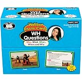 Super Duper Publications | Webber&reg; Photo Cards &ndash; WH Questions | Flashcards - Receptive and Expressive Language Skills | Educational Learning Resource for Children