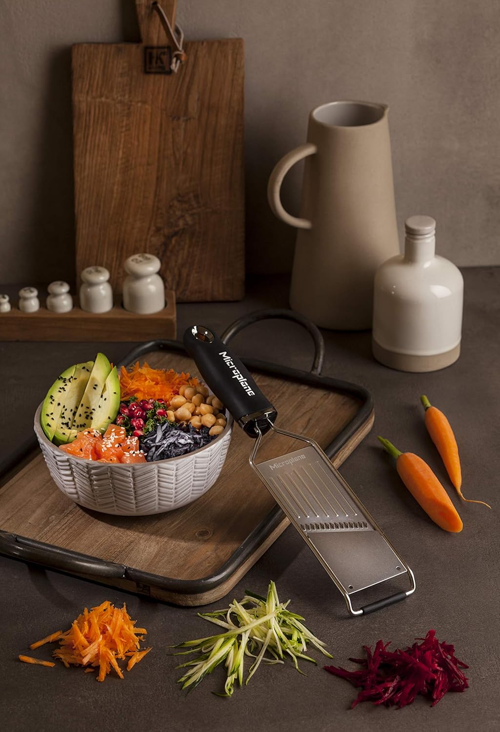 Microplane Julienne Food Slicer for Potato Apple, Carrot, Zucchini and Red Cabbage with Stainless Steel Blade - Image 5