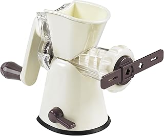 Lurch 10250 Drehwolf mit Gebäckvorsatz aubergine / creme