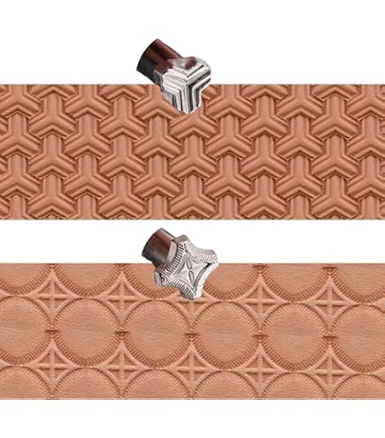 Tandy Leather Z610 Punzone Per Cuoio Craftool - Piccola Stella 6610-00, Dimensioni 3/16 X 3/16