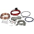 Scosche Install Centric ICAK104 True 10 Gauge Hybrid OFC High Current Amp/Subwoofer Wiring Kit | Complete 4-CH Car Amplifier Install Kit Twisted Pair Audio Cables, Speaker Wire, In-Line Fuse Holder