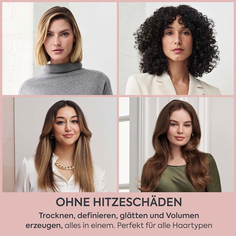 Air Wand – Haartrockner, Glätteisen und Styler in einem & Diffusor