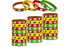 36 Packs Rosh Hashanah Rubber Bracelets Party Supplies Shana Tova Party Supplies Silicone Wristbands Jewish New Year Holiday 