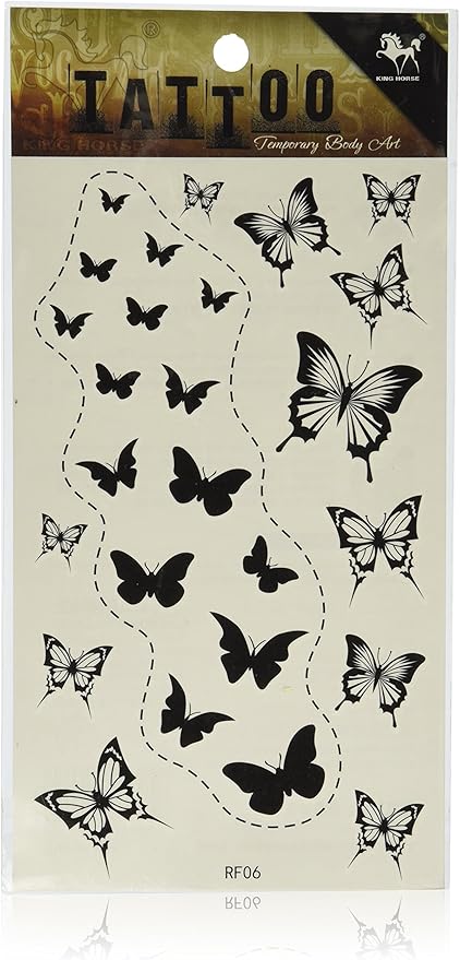 Amazon Com Spestyle Waterproof Non Toxic Temporary Tattoo