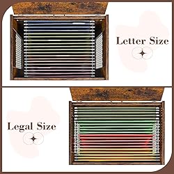 Sbanmao Rolling File Cabinet Cart, Hanging File