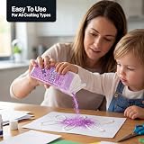 Hemway Glitter Shaker Lavender Purple 130g Ultrafine for Resin Craft view 3