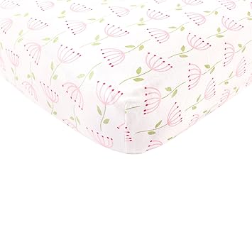 organic cotton fitted cot sheet