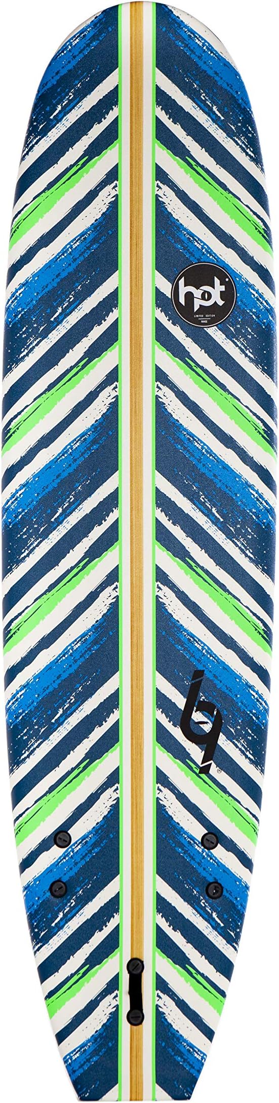 7″0 ft Hotsurf 69 Soft board Beginners Surfboard Foam Mini Mal Leash/Fin