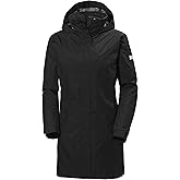 Helly-Hansen Womens Aden Insulated Waterproof Windproof Breathable Long Length Packable Hood Rain Coat Jacket