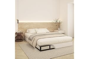 Oykomuc Box Spring Full Size Bed Base 7 Inch High, 3000 LBS Heavy Duty Metal Mattress Foundation with Fabric Cover, Easy Assembly, Quiet Noise Free, Non Slip