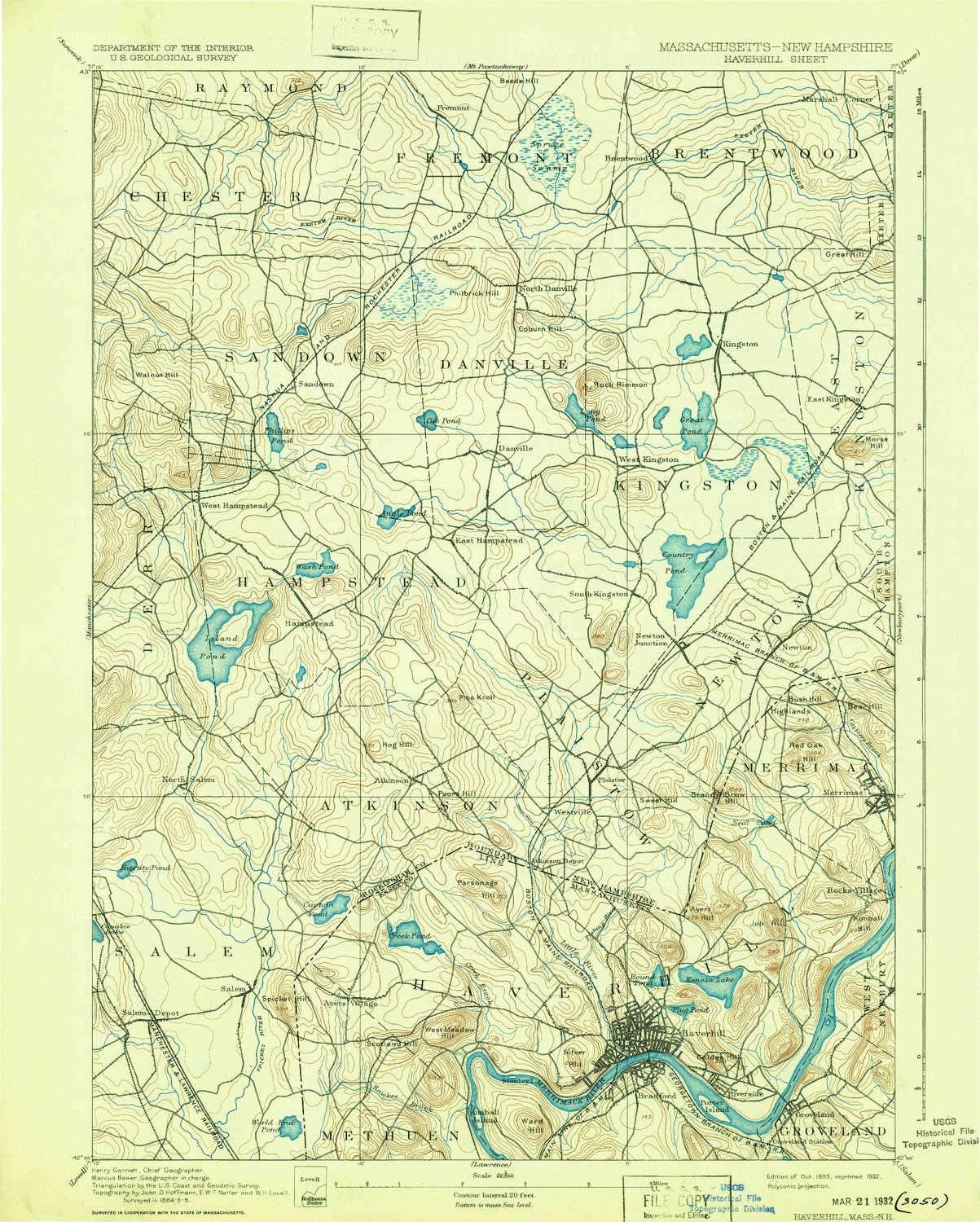 Best Map Of Brentwood Nh