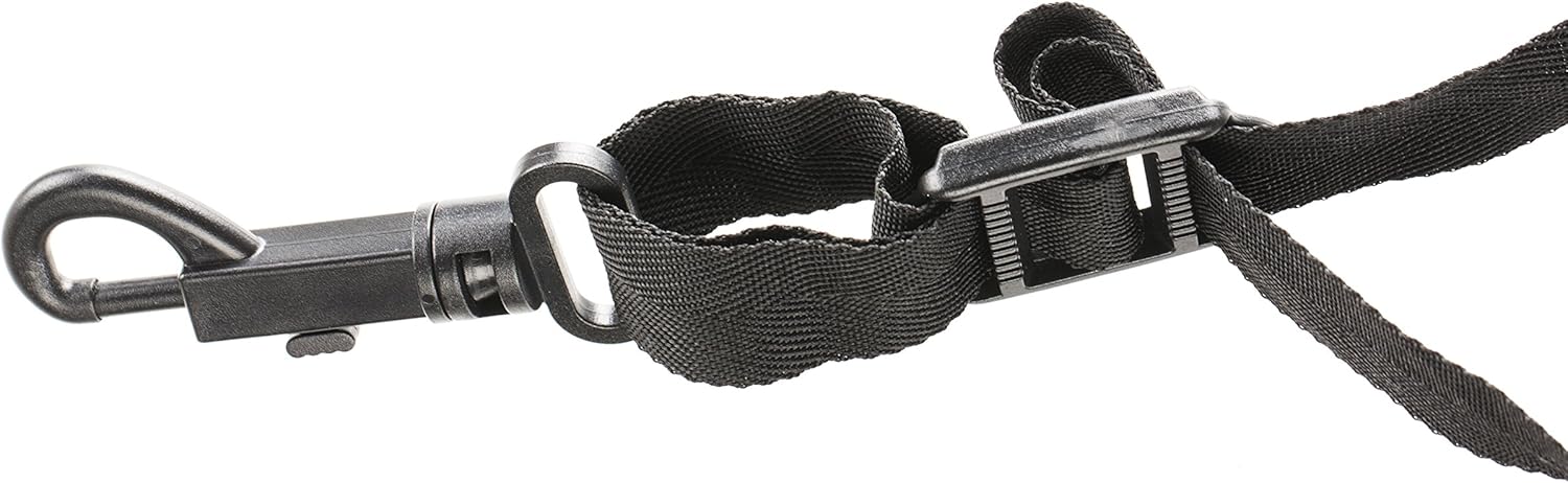 Movo MS-20R-B Music Instrument Neck Strap for Saxophones, Horns, Bass Clarinets, Bassoons, Oboes and More (Blue - Short Length): Musical Instruments