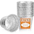 30-Pack Grease Bucket Liners for Traeger: Disposable Aluminum Drip Bucket Liner - Traeger Accessories Compatible with Traeger