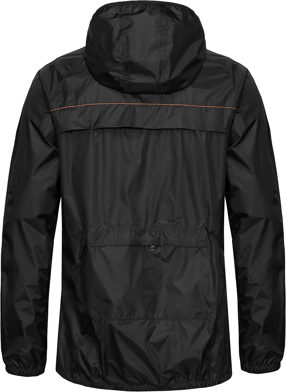 Little Donkey Andy Men's Rain Cycling Bike Jacket with Hood, Windproof and Waterproof, Ultralight Packable : Sports & Outdoors