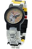 LEGO Star Wars Stormtrooper Minifigure Link Watch | black/white | plastic | 28mm case diameter | analog quartz | boy girl | official