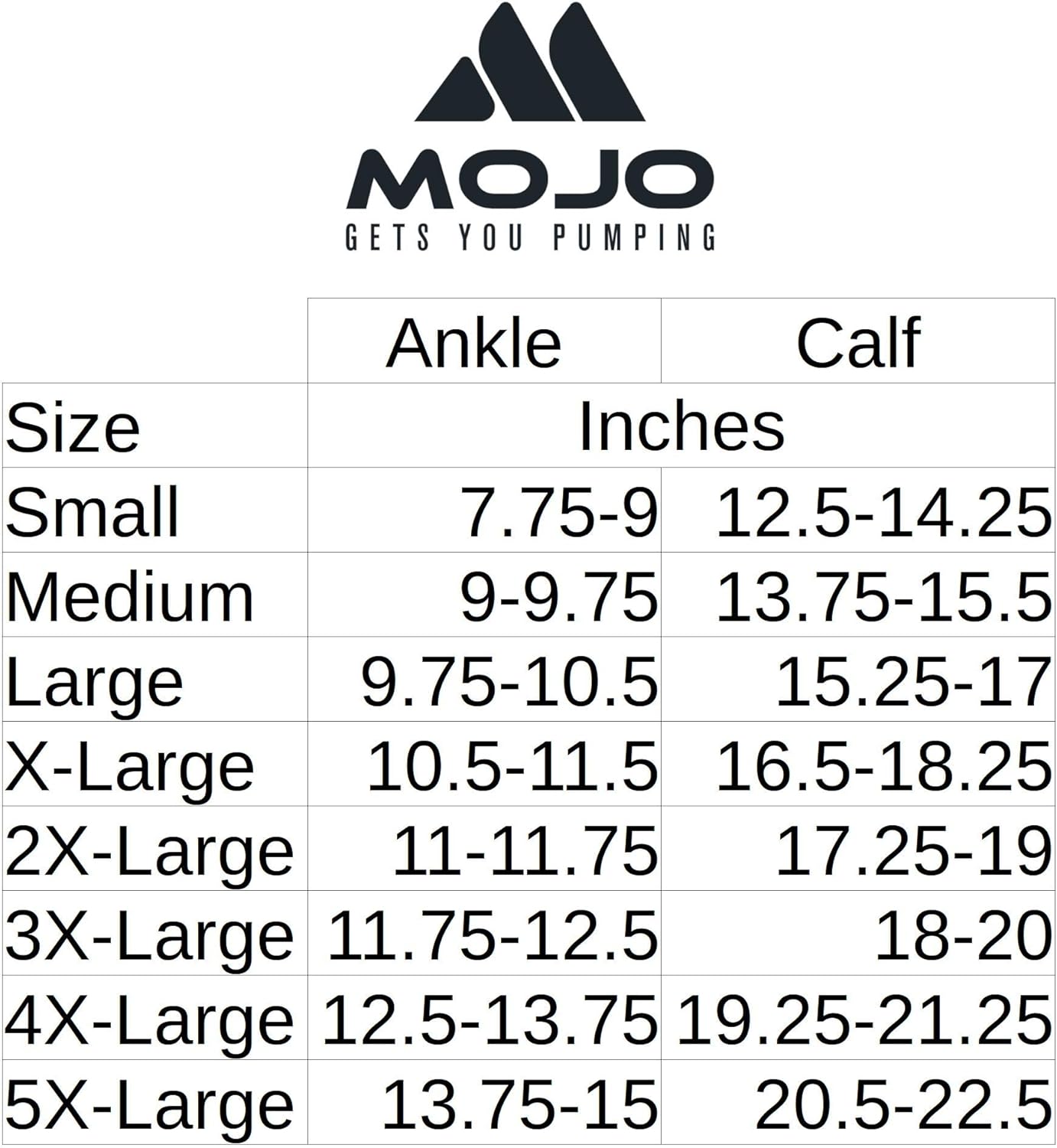 Mojo Compression Socks for Men & Women 20-30 mmHg Home Gym Medical Recovery Graduated Support Stockings for Varicose Veins & Edema Black Medium: Health & Personal Care