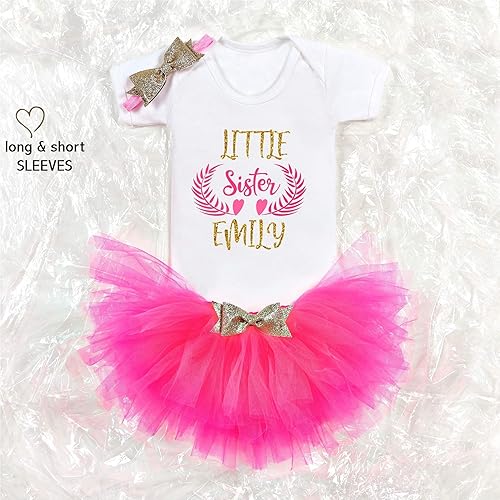 personalized big sister little sister outfits