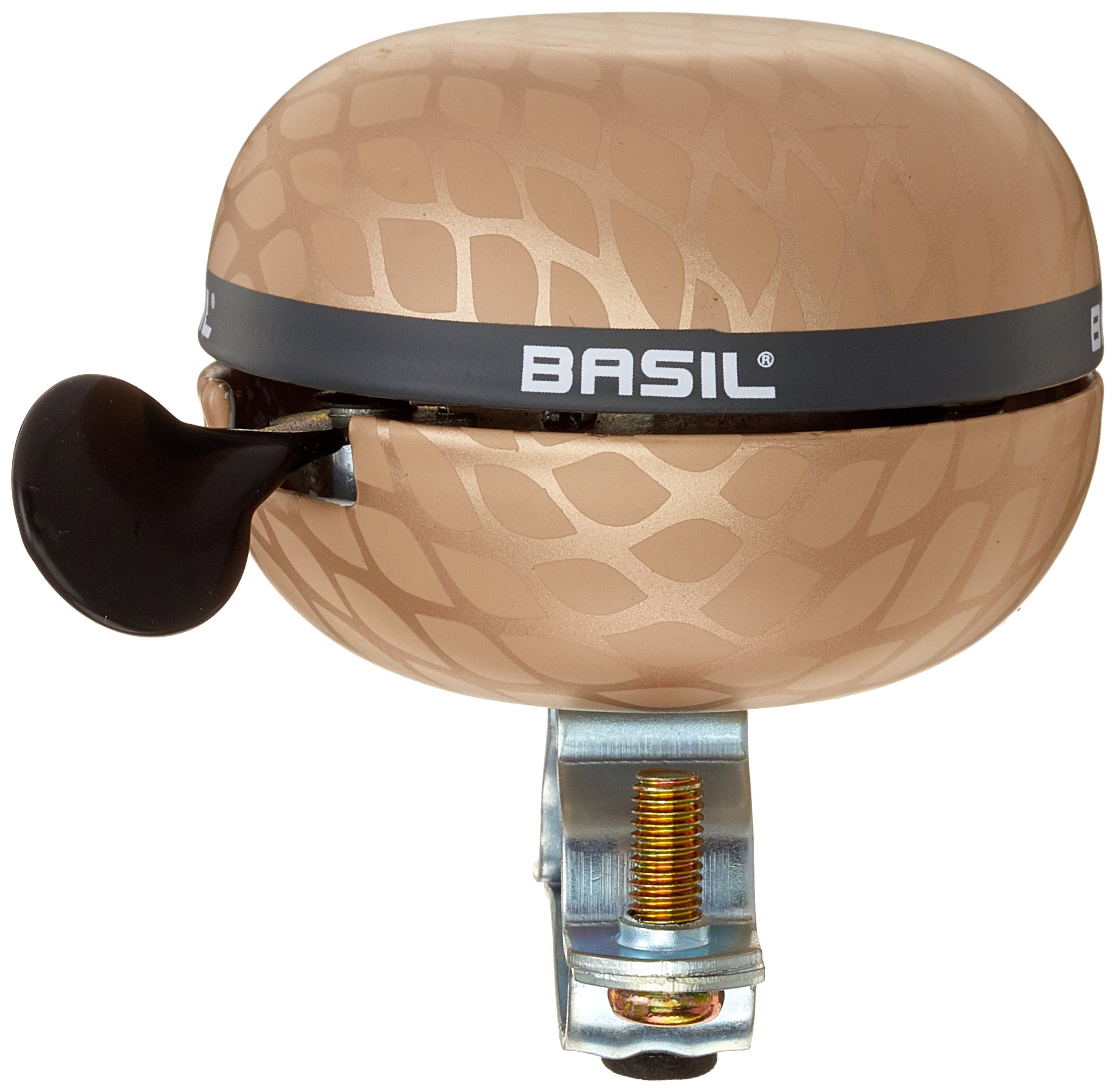 Basil Ding Dong Bicycle Bell, unisex_adult, Bicycle bell, 50464, Gold (metallic gold., 60 mm