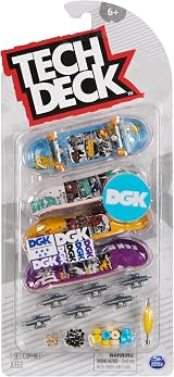 Tech Deck 96mm Fingerboards 4-Pack (Styles Vary) Brand Tech Deck view 4