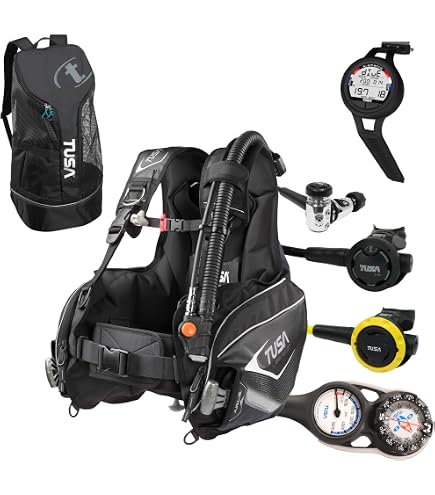 TUSA BCD レギュレーター ダイビング 重器材 セット BCD レギュレーター オクトパス ゲージ 重