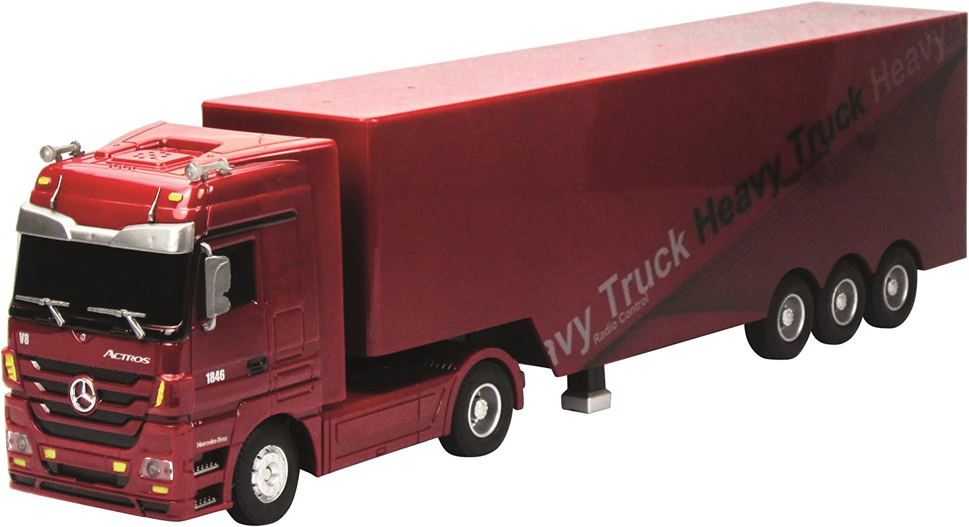 Siva Toys Siva Toys50080 Mercedes Benz Actros, 1:32, Red, Multicoloured