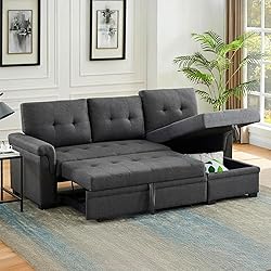 Lilola Home Convertible Sectional Sleeper Sofa Bed
