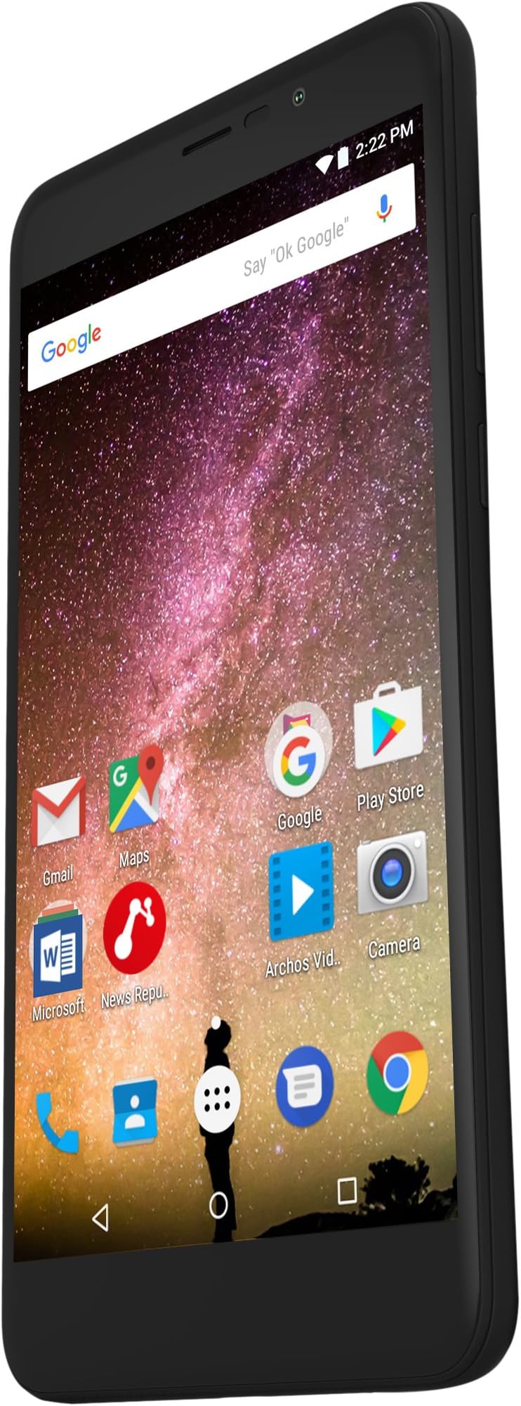 ARCHOS CORE 55P 4G 16GB UK VERSION - SIM-Free Smartphone - 4000mAh Battery (5,5'' HD Screen - quad-core processor - 5/8MP Cameras - Android 7.0 Nougat)
