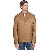 GUESS mens Brad Braid Biker