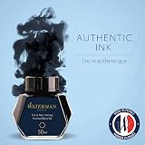 Waterman Fountain Pen Ink Intense Black 50ml Bottle view 2