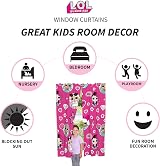 Franco LOL Surprise Kids Room Curtains 82 x 63 in Glamor Girls Purple view 3