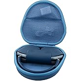 khanka Hard Carrying Case for Apple AirPods Max Wireless Over-Ear Headphones,Dark Blue Case