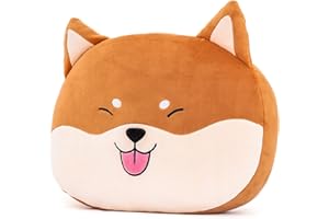 Lazada Shiba Inu Dog Plush Kids Pillow Toys Gift for Toddler for Girls Brown 15 Inches