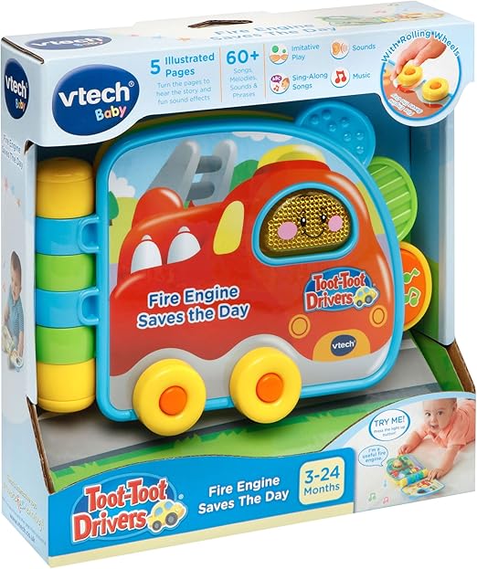 vtech toot toot drivers big fire engine