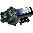 Everflo 12V On-Demand Diaphragm Pump - 3.0GPM, 60 PSI, Quick Attach Ports