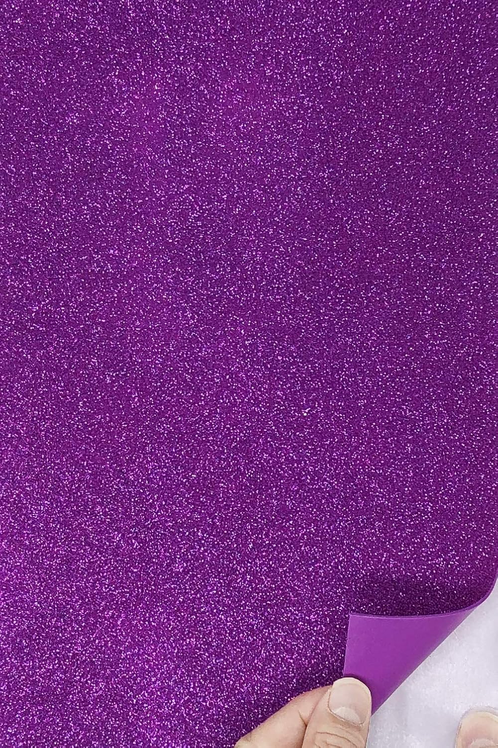 Amazon Com Allgala 12 Pack Self Adhesive Glitter Eva Foam Paper 8x12 Inch Sheets Purple Cf85206